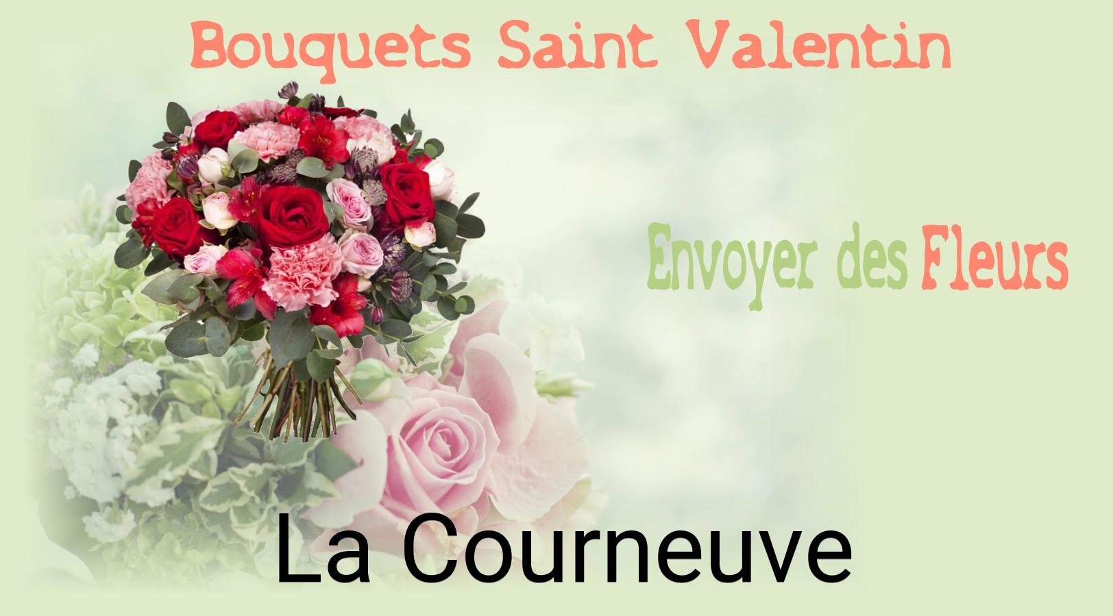 Roses de Saint-Valentin livrées à La Courneuve